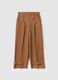 Slouchy-fit trousers with darts_4