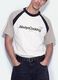 White pure cotton crew-neck T-shirt with &ldquo;Always Cooking&rdquo; slogan_1