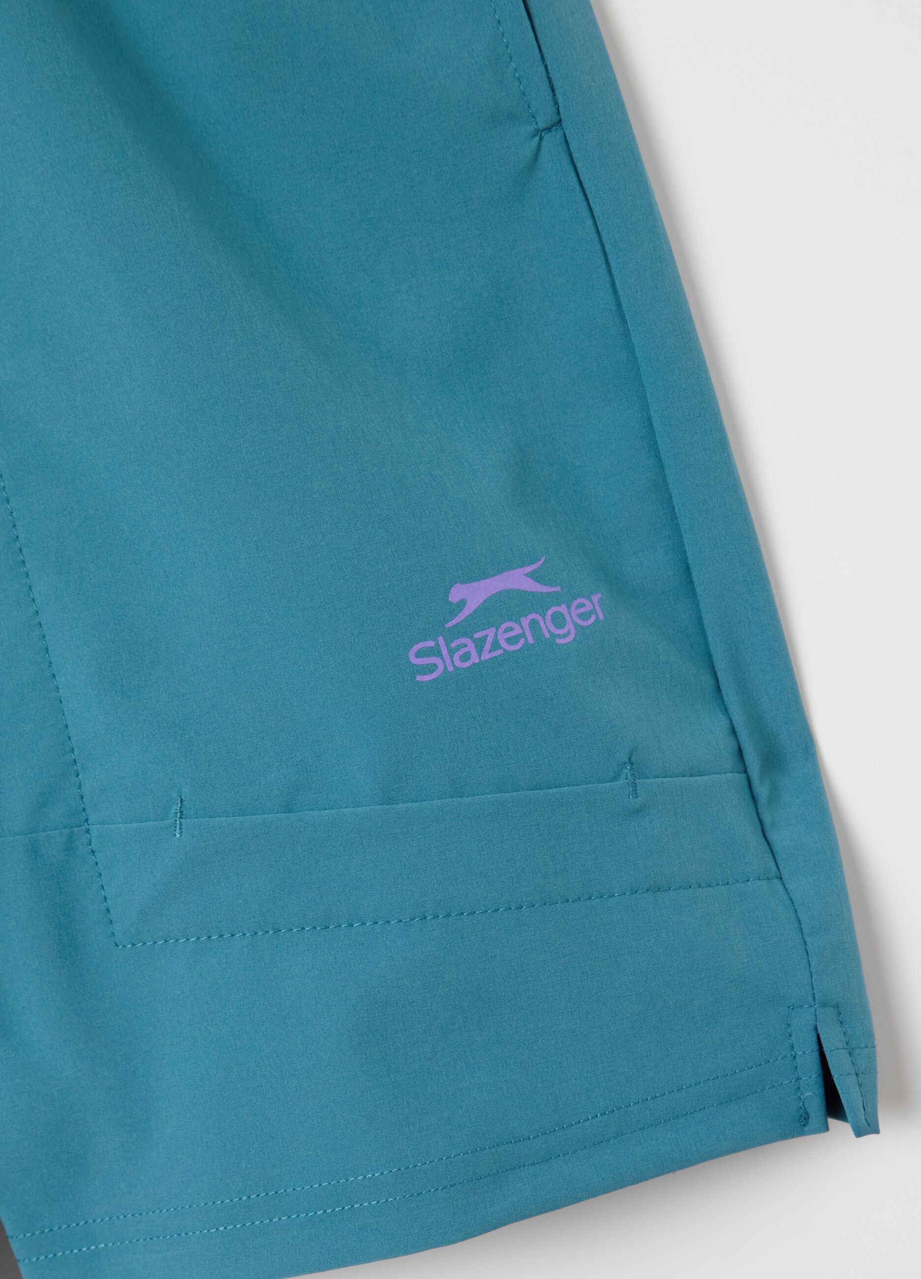 SLAZENGER Bermuda shorts in technical fabric