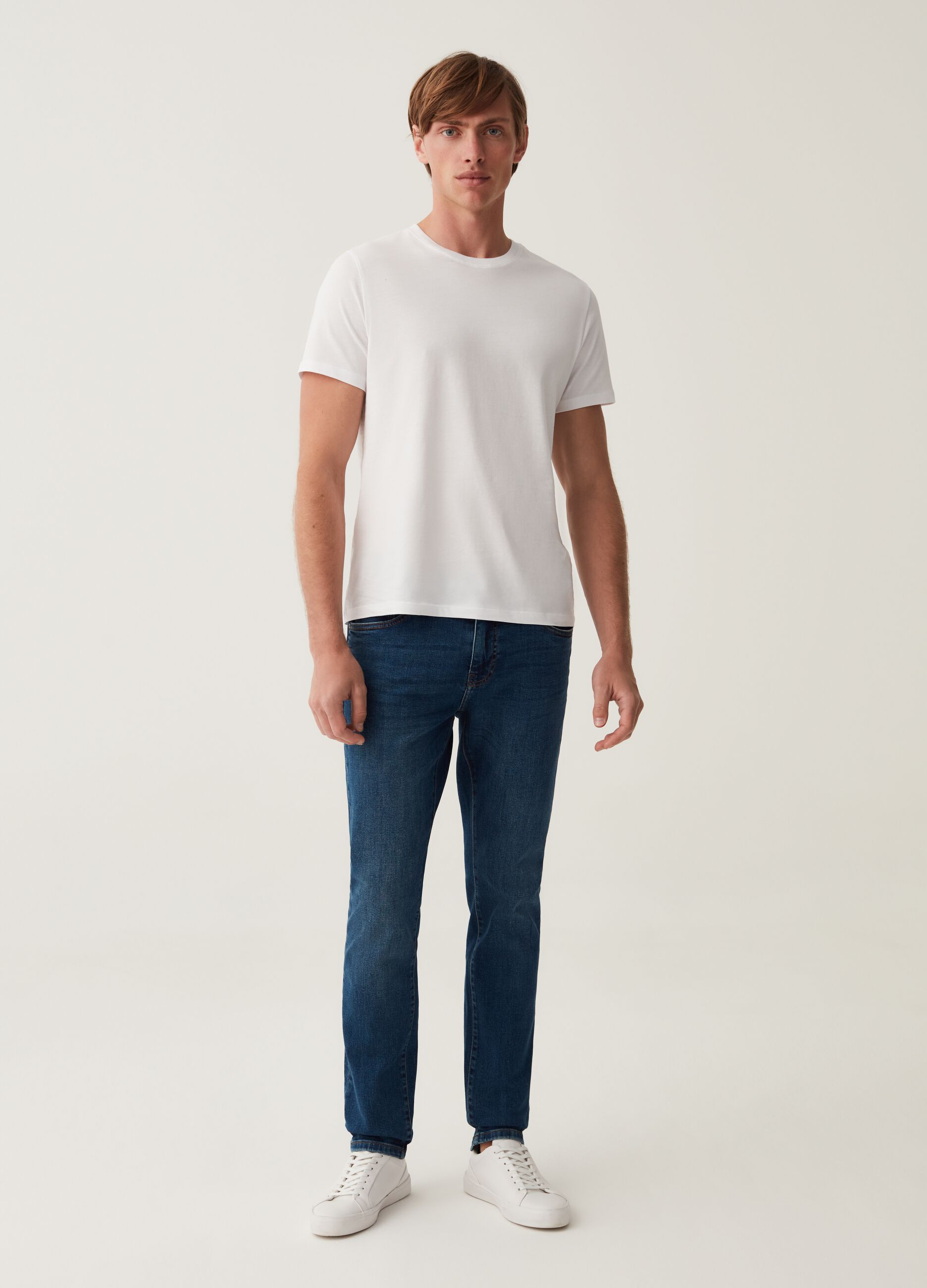 Jeans skinny fit cinque tasche_3