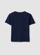Boys&rsquo; blue pure cotton T-shirt, regular fit_1