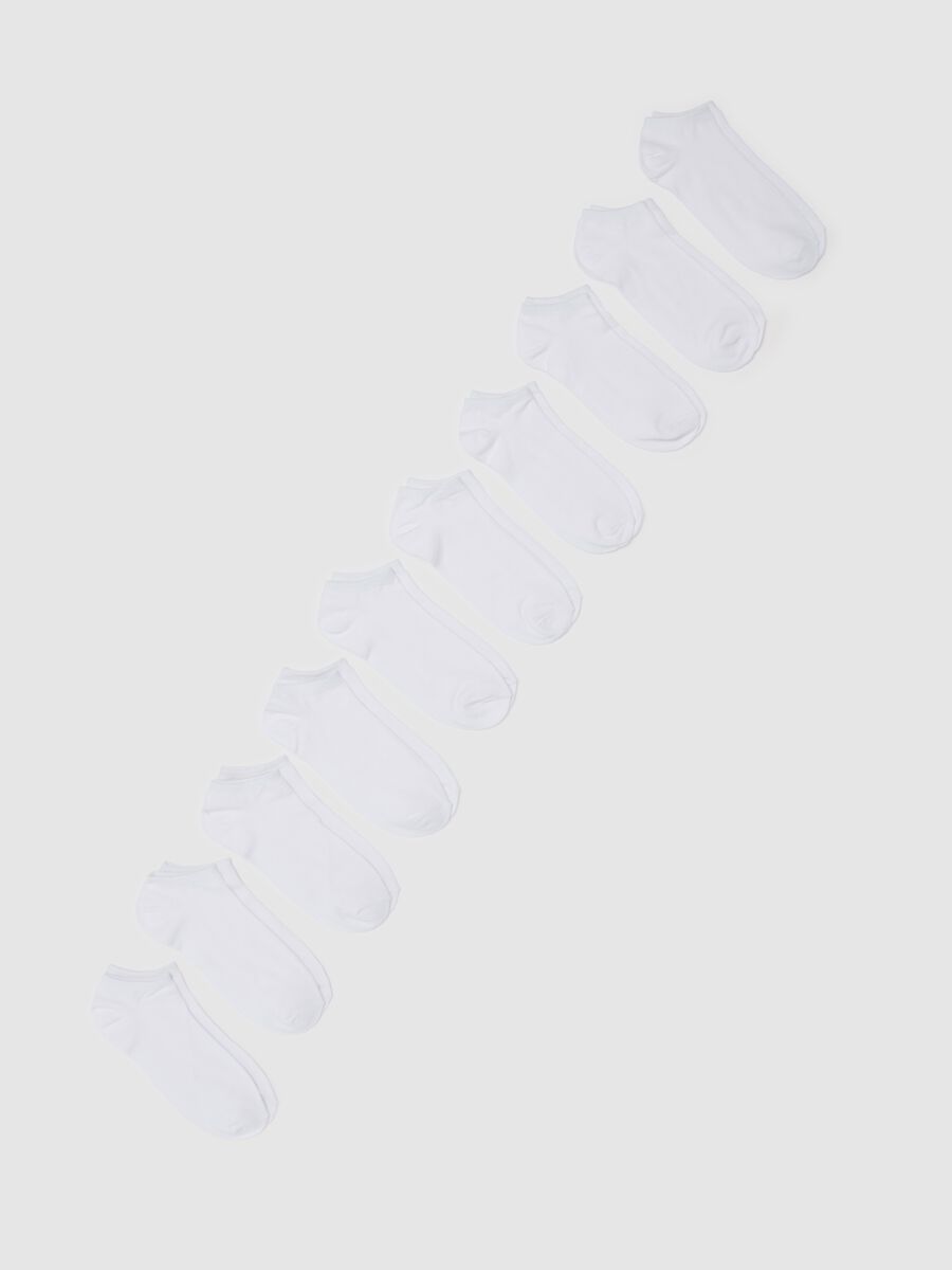 Ten-pair pack stretch shoe liners_0