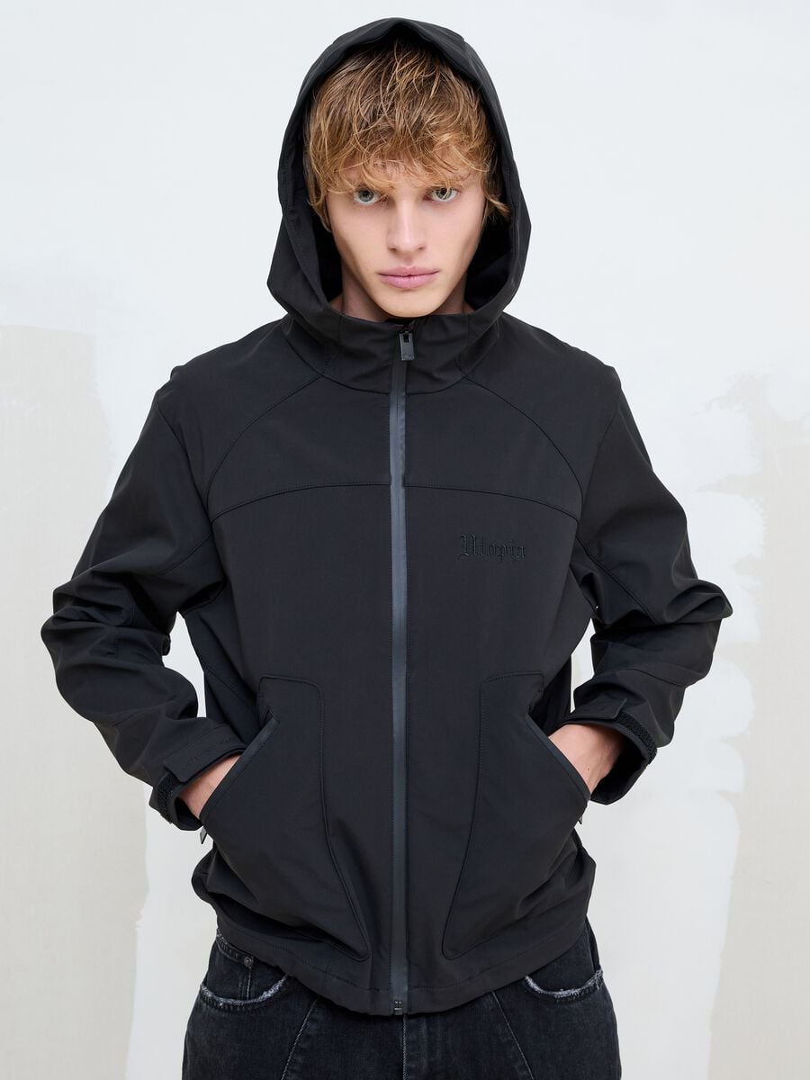 Shell Jacket Black_3