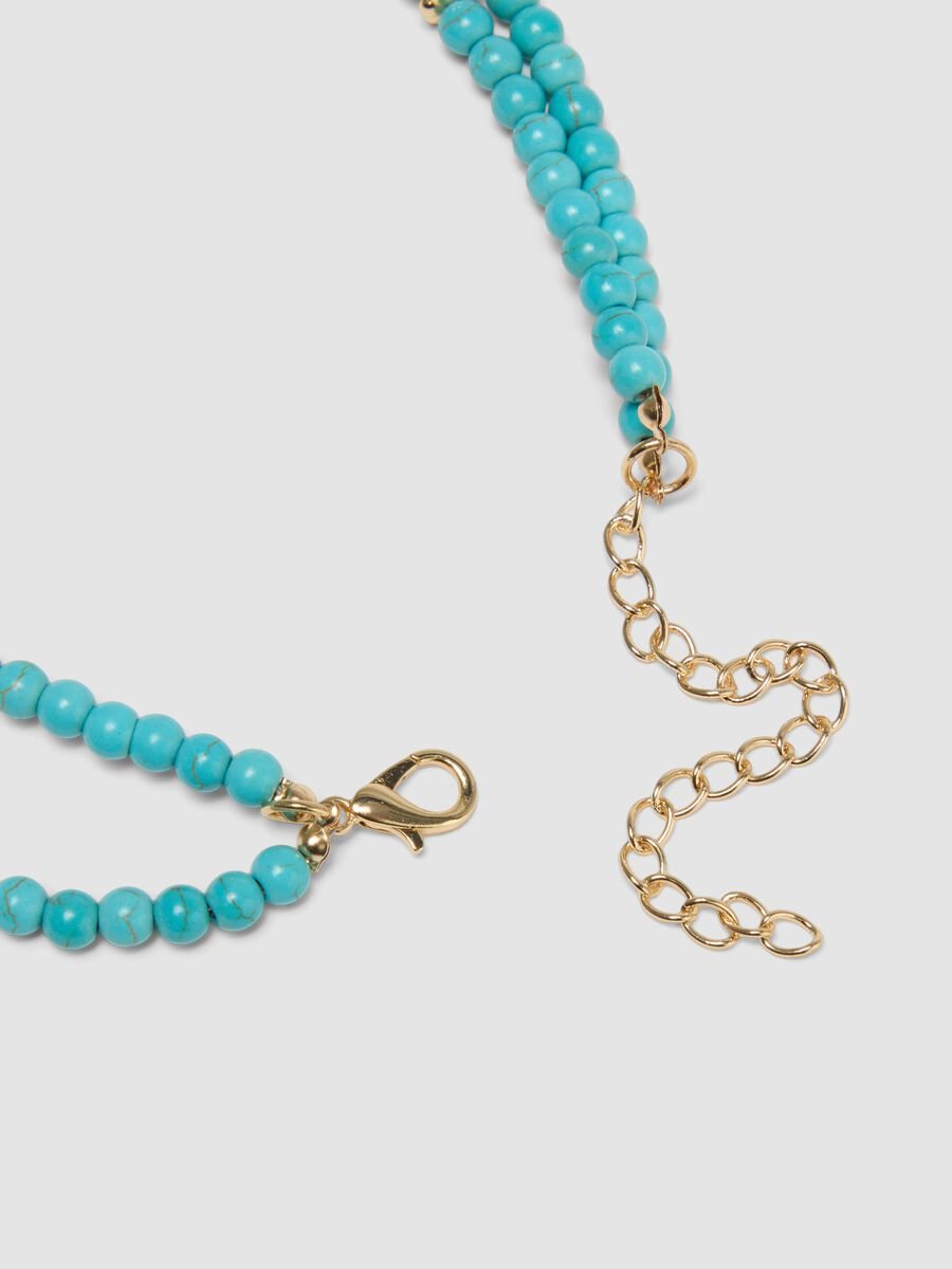 Multicolour gemstone necklace_3