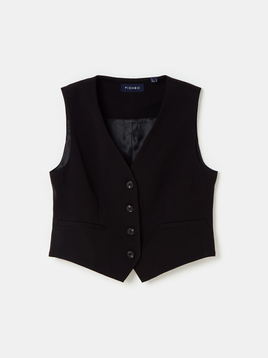 Contemporary single-breasted gilet_3