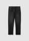 Black Pure Cotton Jeans Regular Fit_4