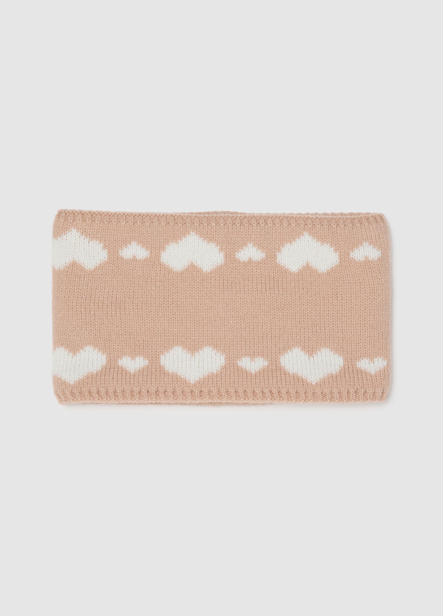 Pink acrylic snood