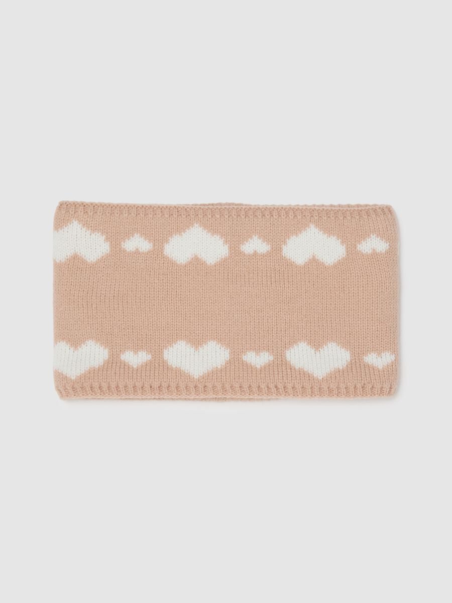 Pink acrylic snood_0