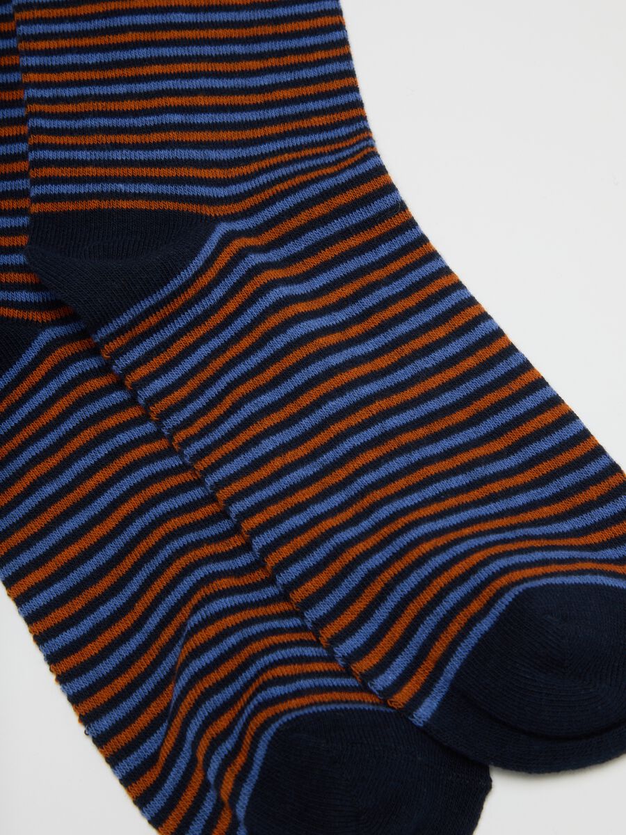 Tripack Long Multicolour Cotton Elasticised Socks_1