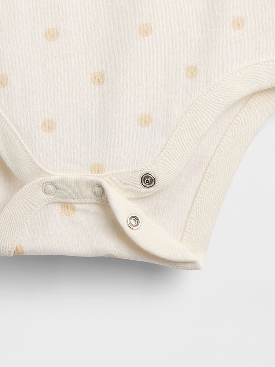 White cotton bodysuit with polka dots_3
