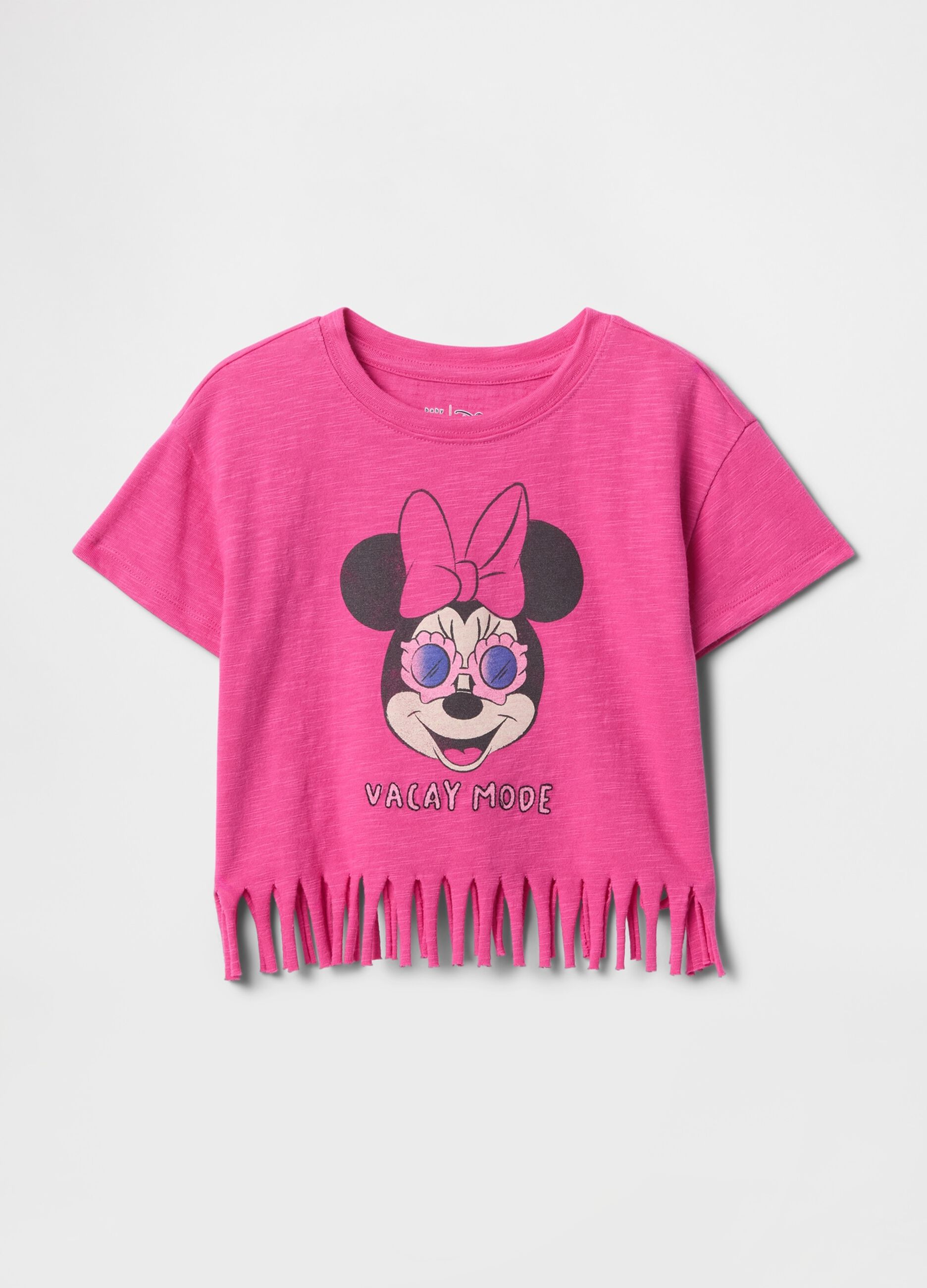 Pink Minnie Fringe T-shirt for Girls