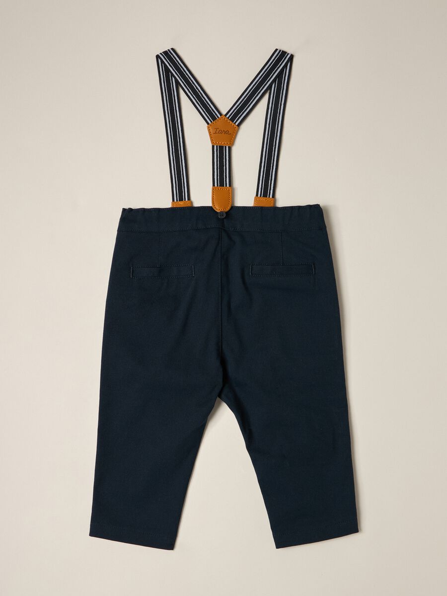 IANA Stretch Cotton Baby Trousers_1