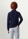 Blue regular-fit polo shirt in organic cotton piqu&eacute; for boys_3