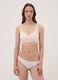 Pink stretch-fabric bra with removable padding_1