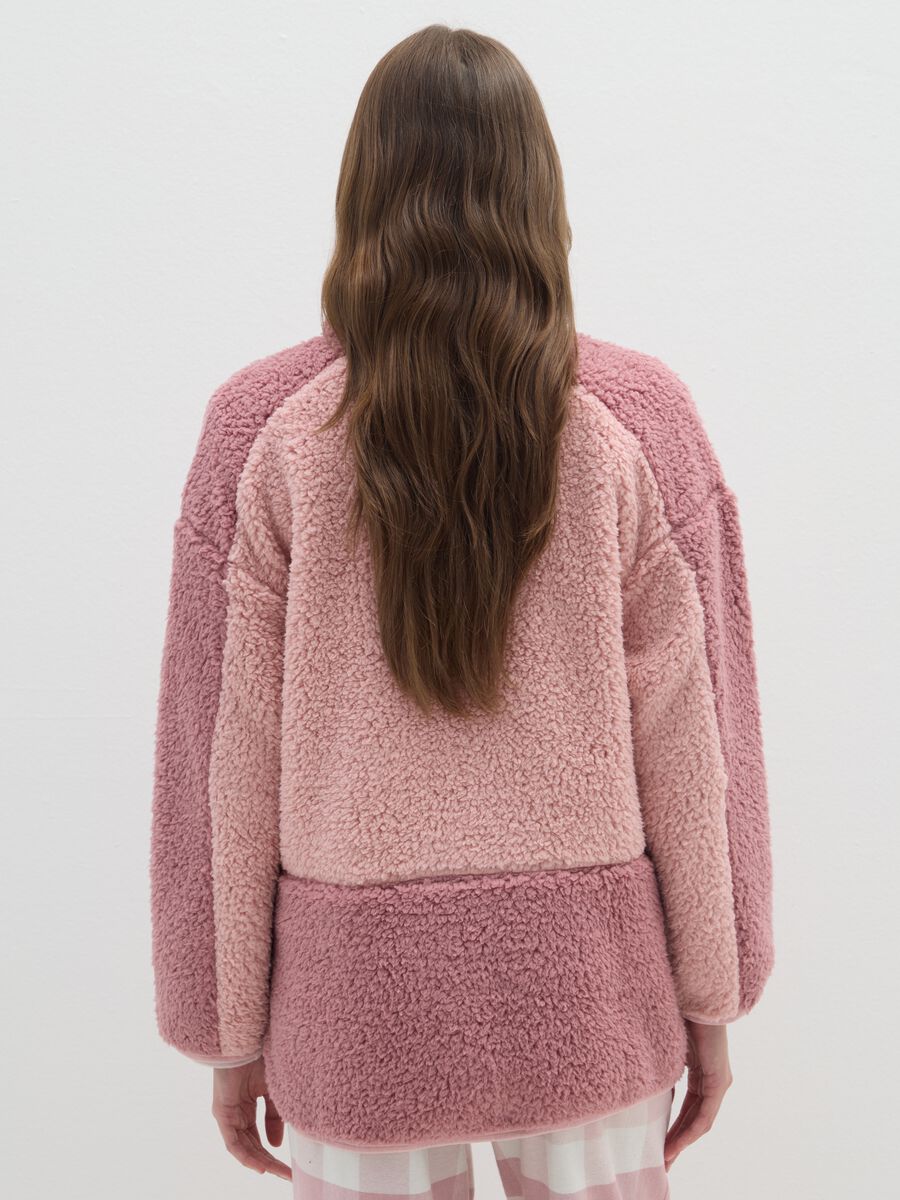 Pink robe with pockets_2