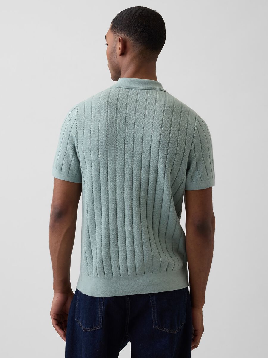 Short-sleeve pure cotton polo_1