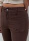Flare-fit crop trousers in corduroy_2