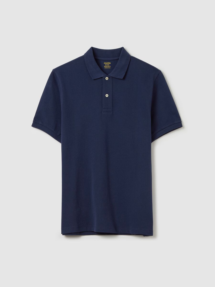 Polo shirt in organic cotton piquet_4