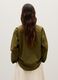 Oversized plain green cotton shirt_2