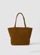 Borsa marrone in vera pelle con doppi manici_2