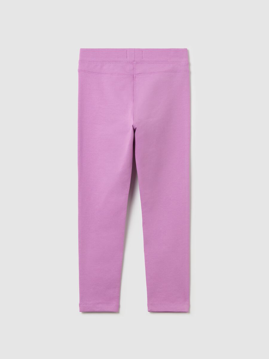 Stretch cotton treggings_1