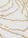 Beige multi-strand necklace with pearlescent discs_2