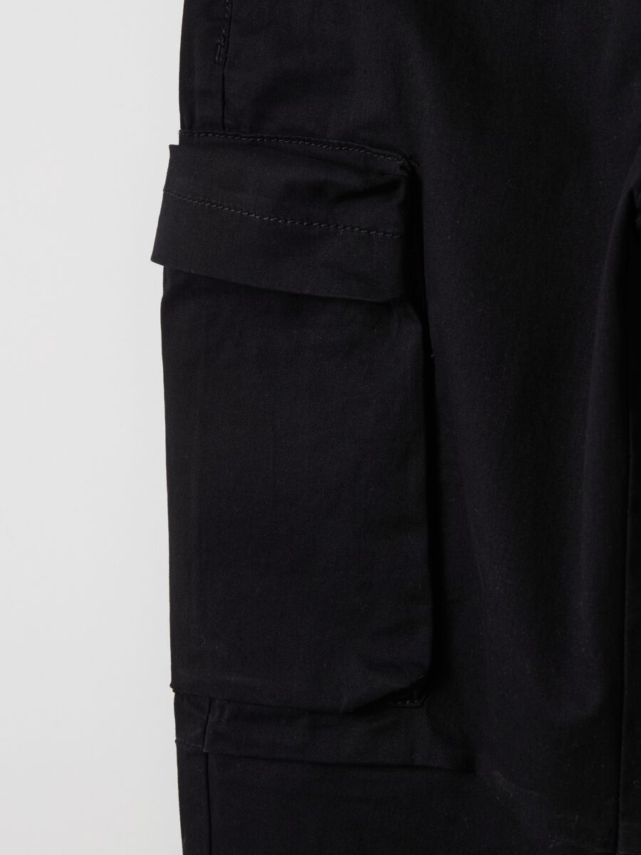 Parachute joggers with drawstring_3