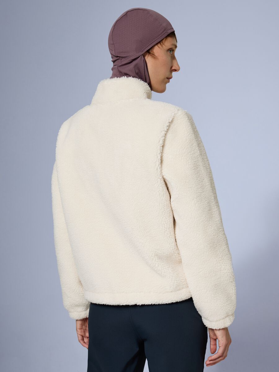 Giacca sherpa full zip ALTAVIA WITH DEBORAH COMPAGNONI_3