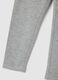 Girls' grey stretchy cotton skinny leggings_3