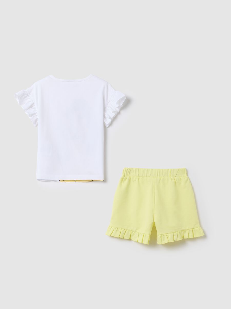 Disney Bella Short Jogging Set in Stretch Cotton_1