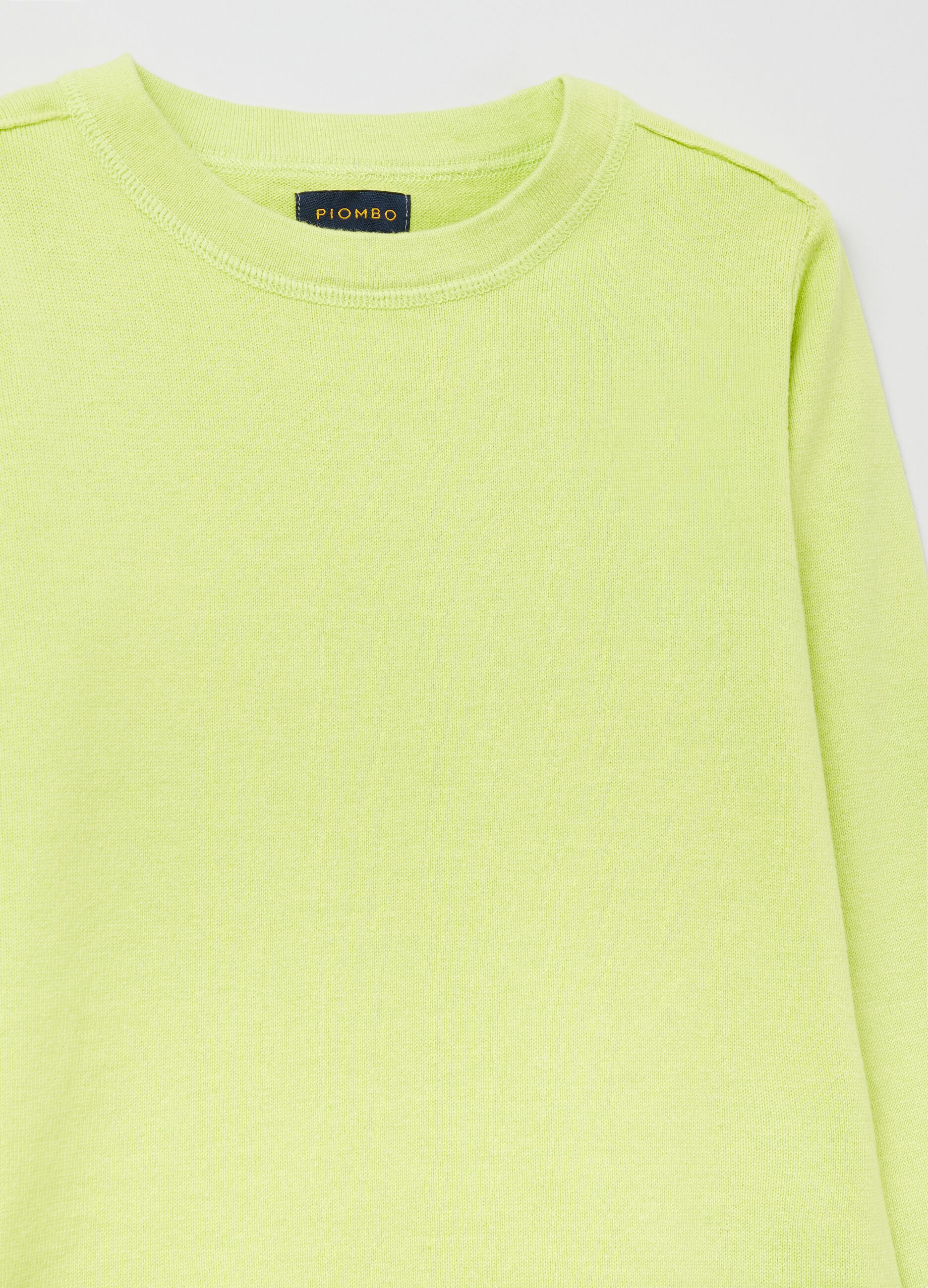 Pullover girocollo in cotone_2