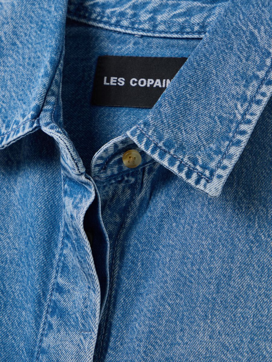 Women's Oversize Blue Denim Shirt_1