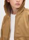 Brown Hooded Cotton Blend Jacket_3