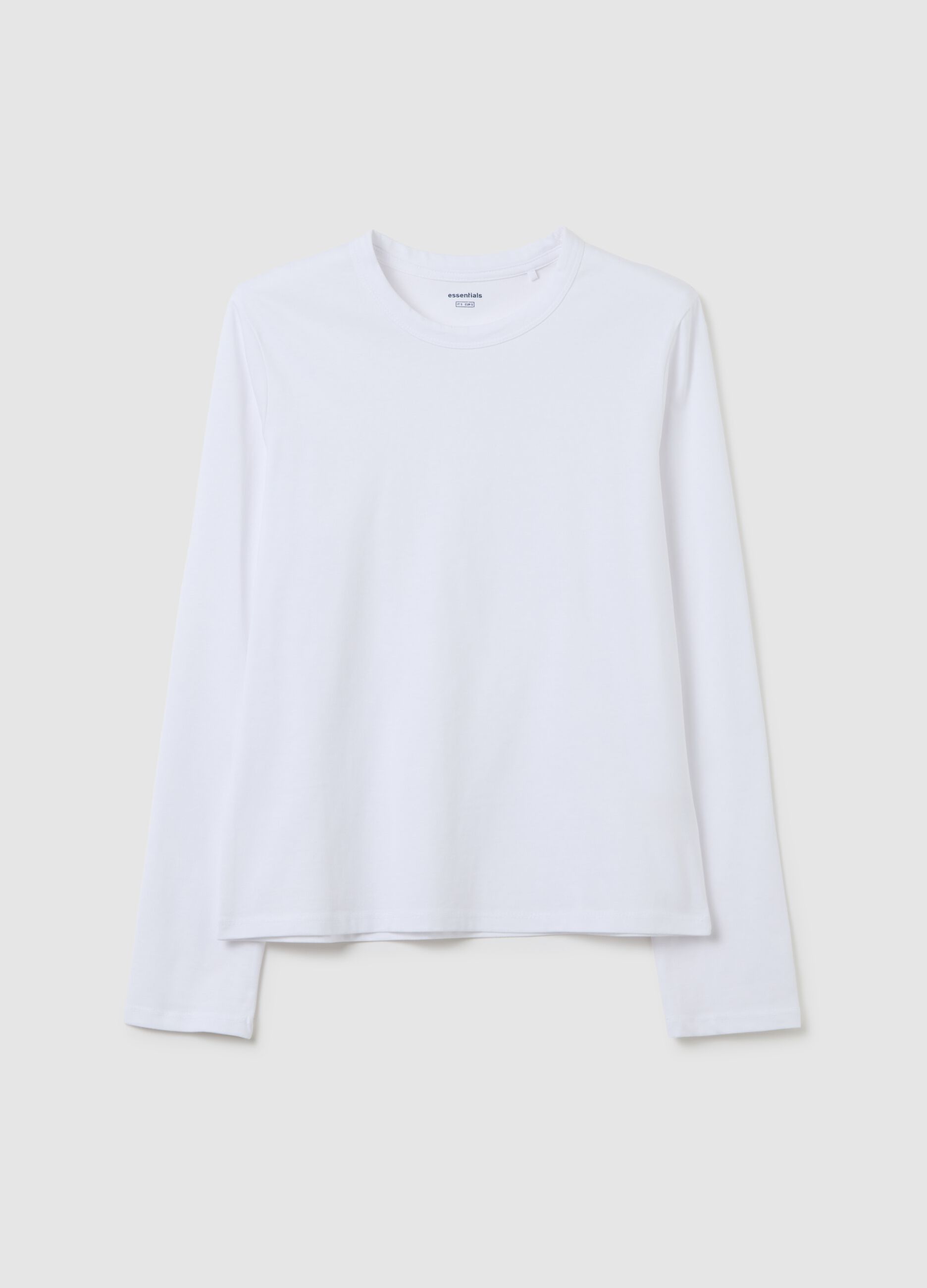 White pure cotton regular fit shirt