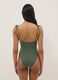 Slim Fit Green Swimsuit_3