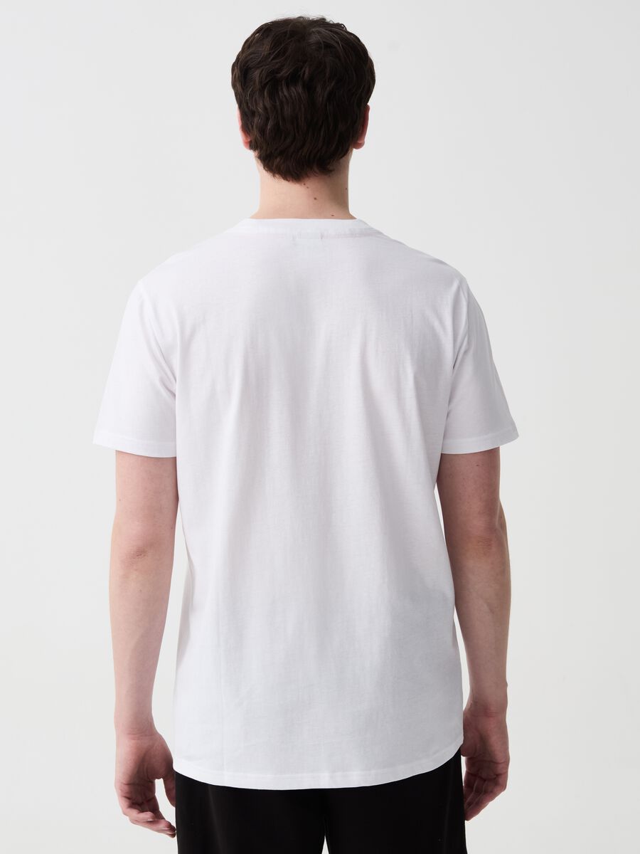 Cotton T-shirt with logo print_2