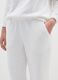 White coral fleece regular fit pyjama trousers_3