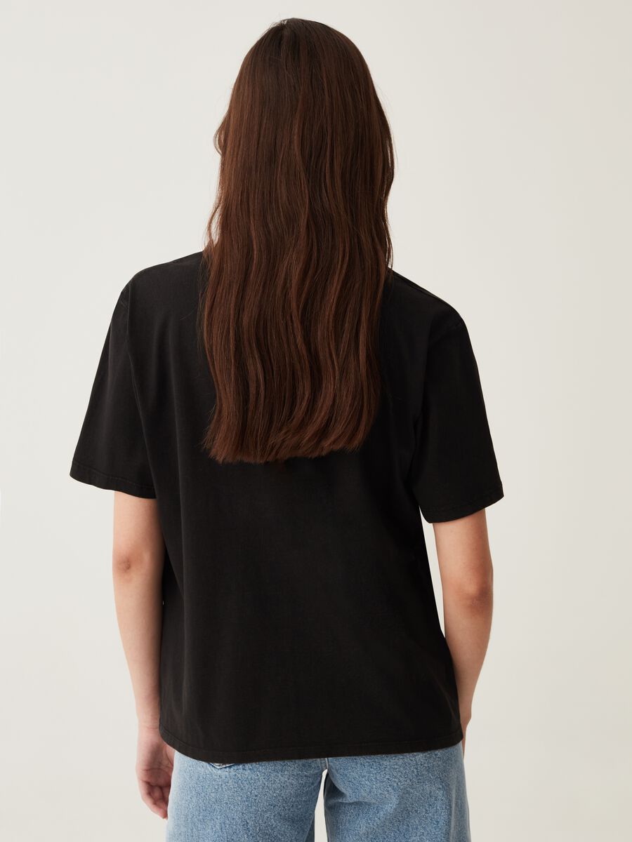 T-shirt in cotone con stampa_2