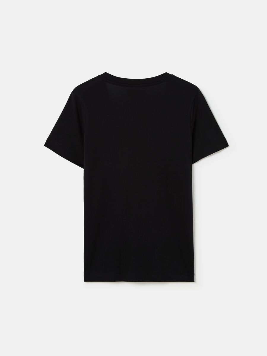 Cotton V-neck T-shirt_4