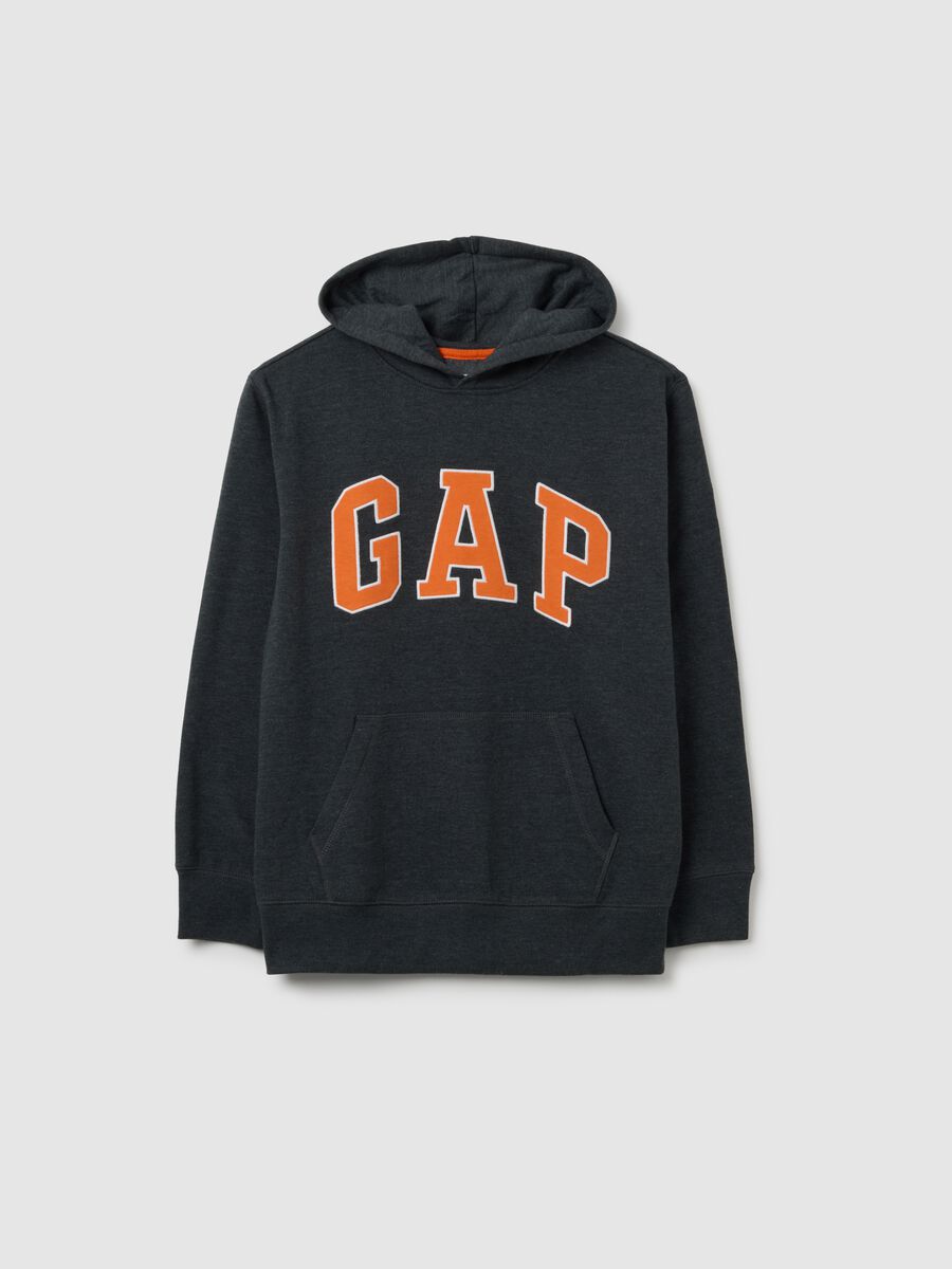 Hoodie with embroidered logo_1