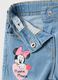 Five-pocket jeans with Minnie Mouse print_2