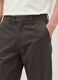 Pantaloni chino verdi in puro cotone regular fit_2