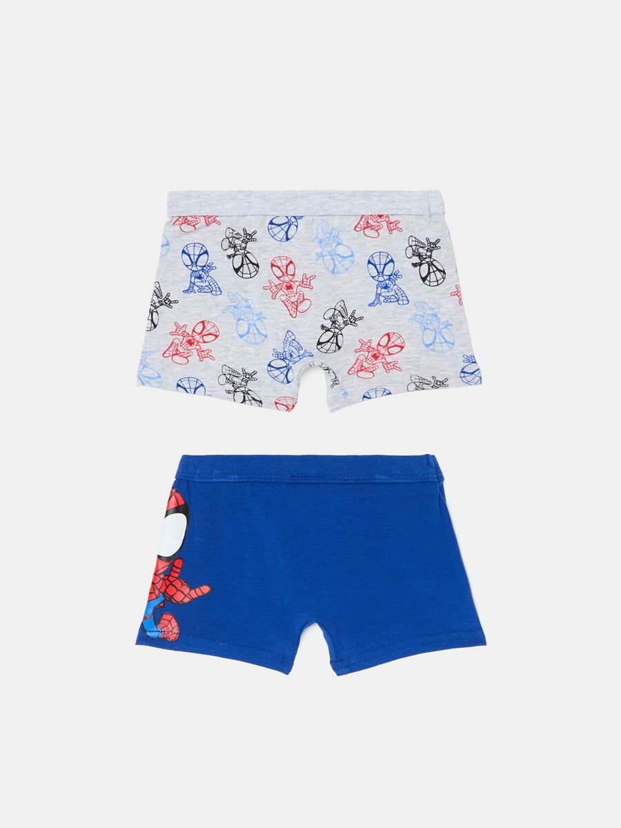 Two-pack organic cotton boxer shorts with Spidey print_1