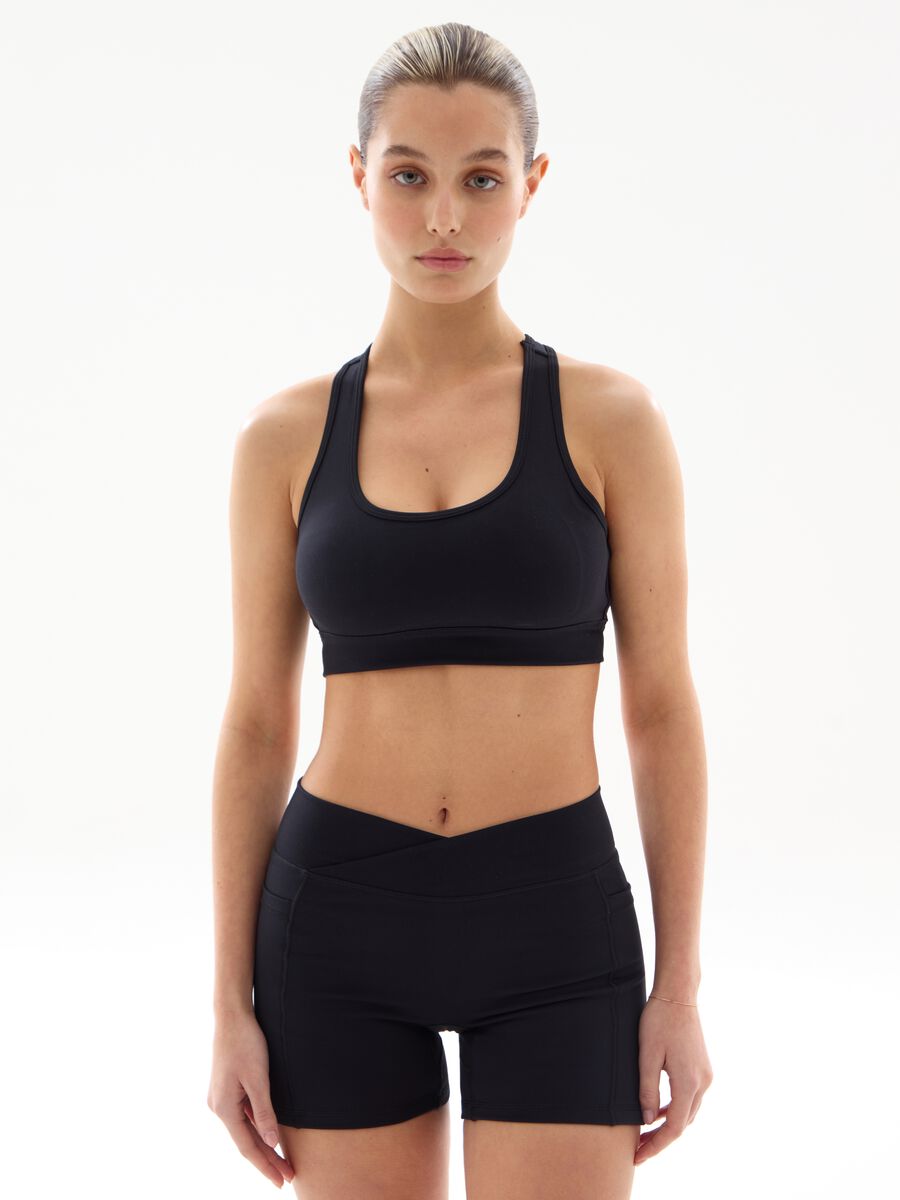 Active Crop Top Black_2