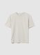 White T-shirt in pure Italian cotton regular fit_4
