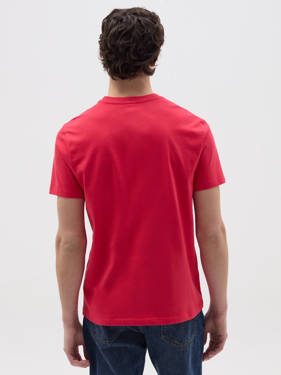 Organic cotton T-shirt with round neck_3
