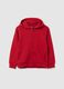 Child's red pure cotton sweatshirt regular fit_0