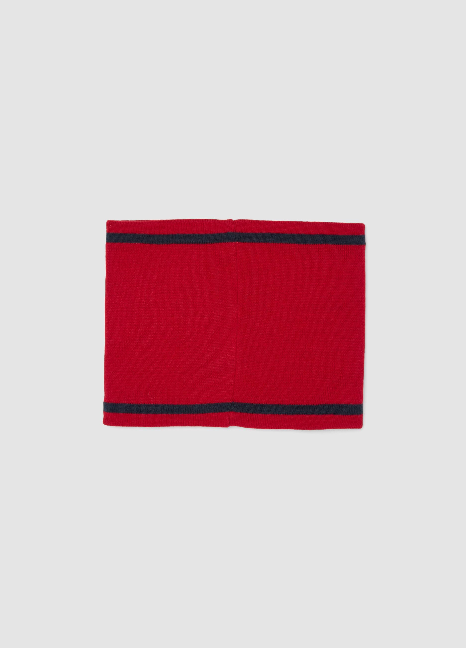 Red MARVEL Spider-Man print scarf