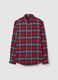 Camicia in flanella fantasia check button-down_4