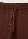 Kids' Brown Regular Fit Pure Cotton Joggers_3